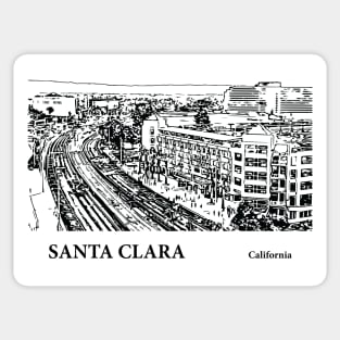 Santa Clara California Sticker